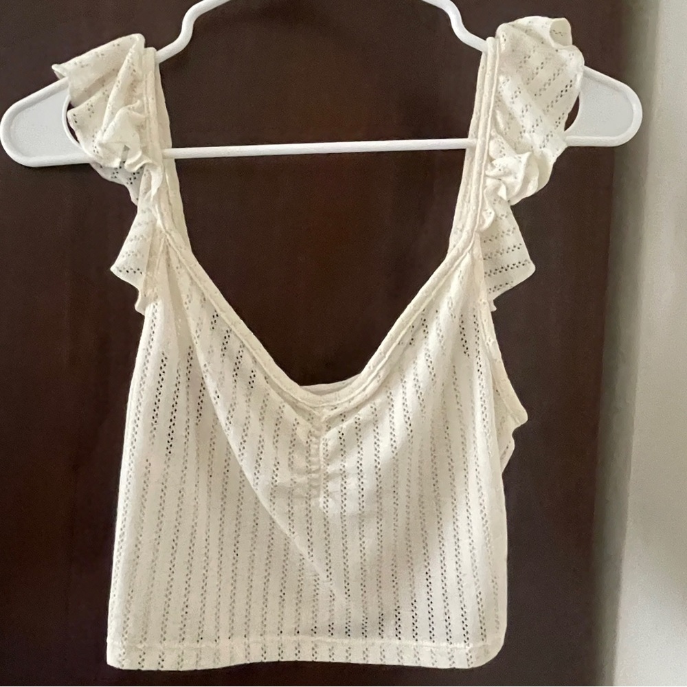 Lace crop top